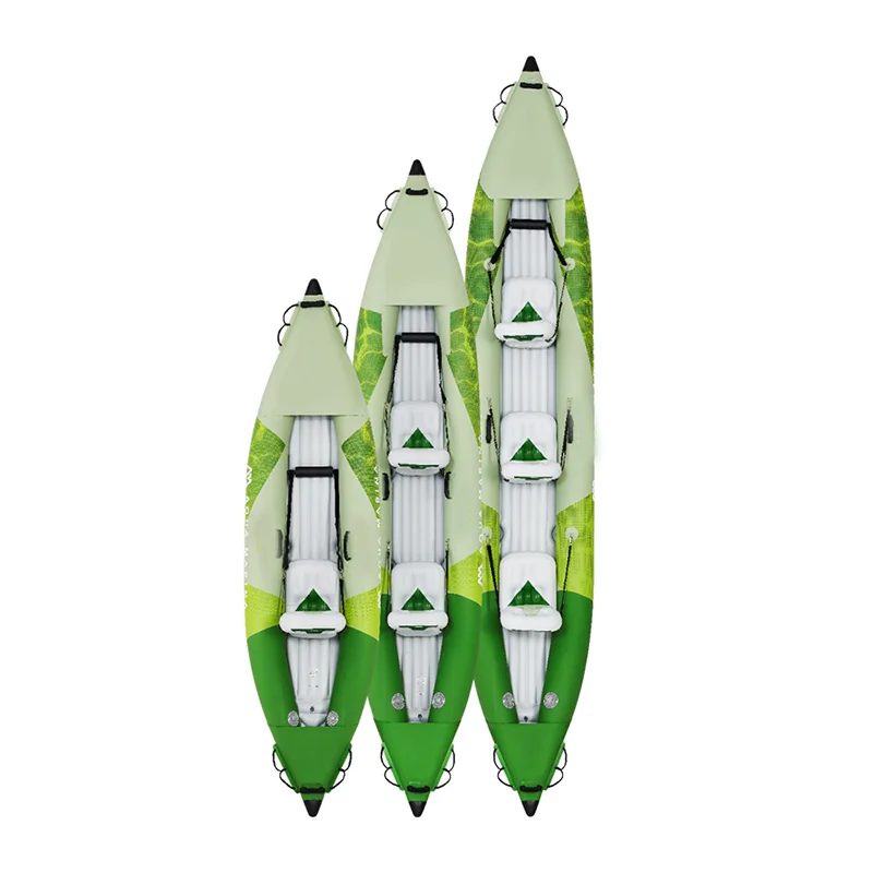 

Portable Folding Lightweight Inflatable 2-Person Pedal Kayak Double Seat Sit-On-Top for River Ocean Hard Paddling 2026