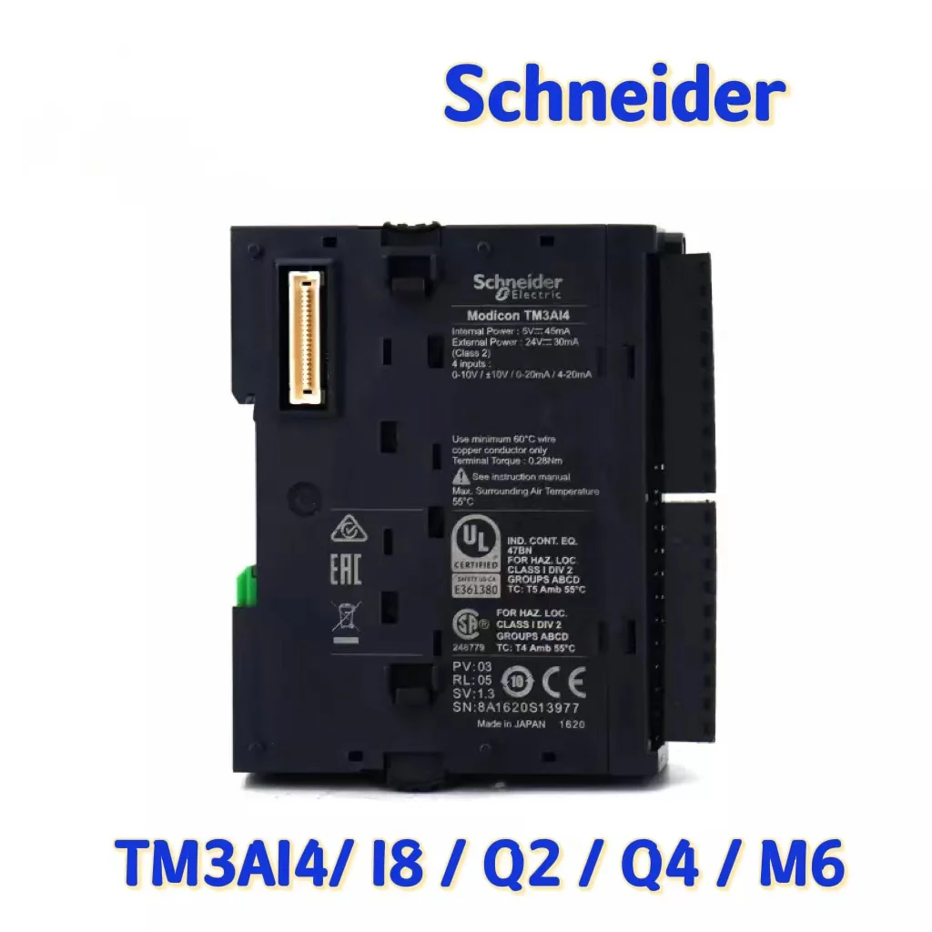 

Модуль PLC Schneider TM3AI4 TM3AI8 TM3AQ2 TM3AQ4 TM3AM6, лидер продаж!