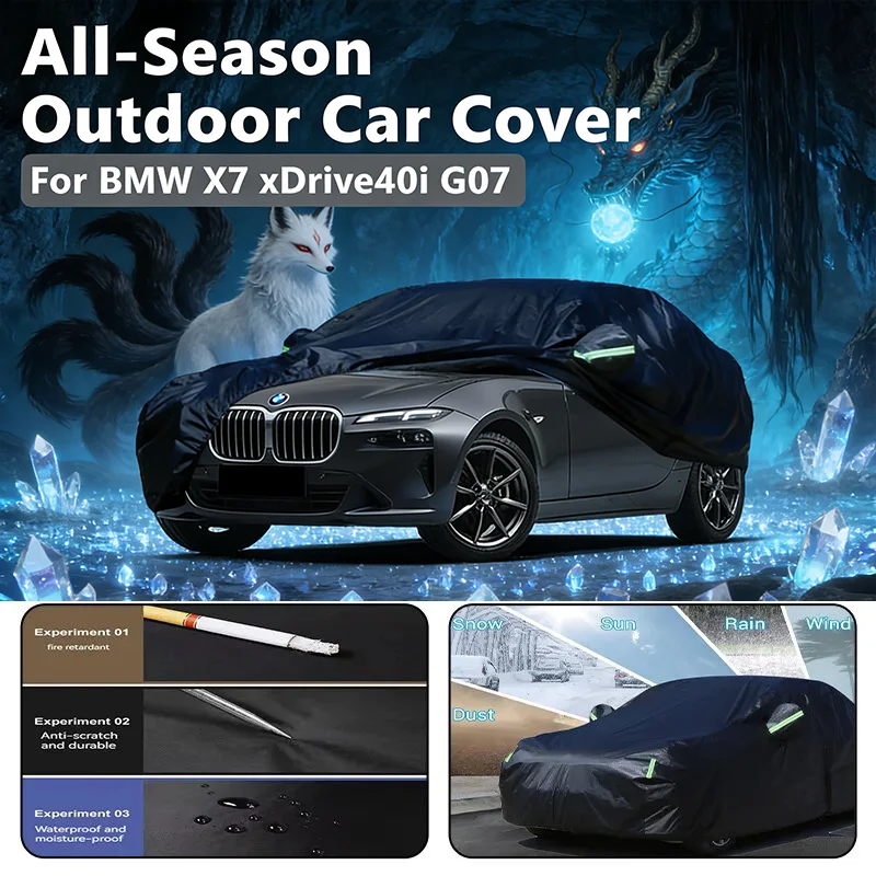 

Car covers for BMW X6 xDrive40i Outdoor Protection Full Car Covers Snow Cover Sunshade Waterproof Dustproof Exterior
