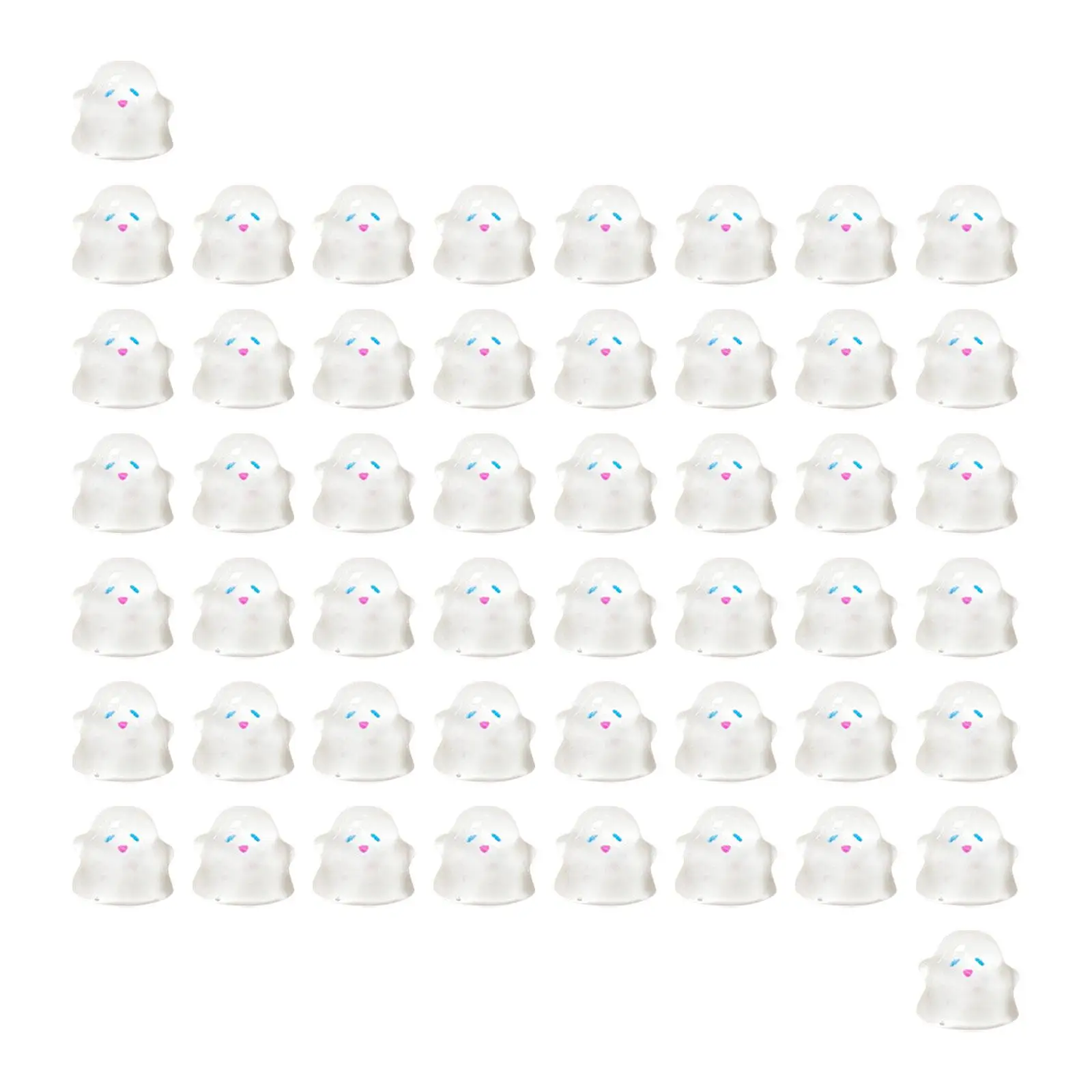 50 pezzi di ciondoli per unghie di Halloween, ciondoli per nail art, gioielli, parti di ornamenti in stile retrò