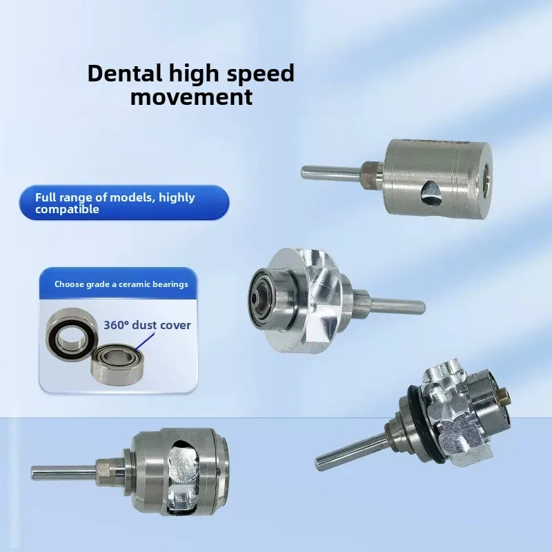 Dental high-speed turbine mobile phone bearing large head pressing needle collet precision movement accessories wear-resistant