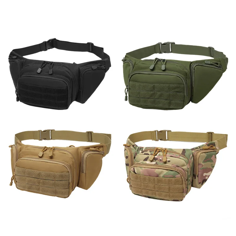 

Мужская и женская спортивная поясная сумка-износостойкая поясная сумка для рыбалки, пешего туризма, езды на велосипеде, скалолазания, приключений на открытом воздухе