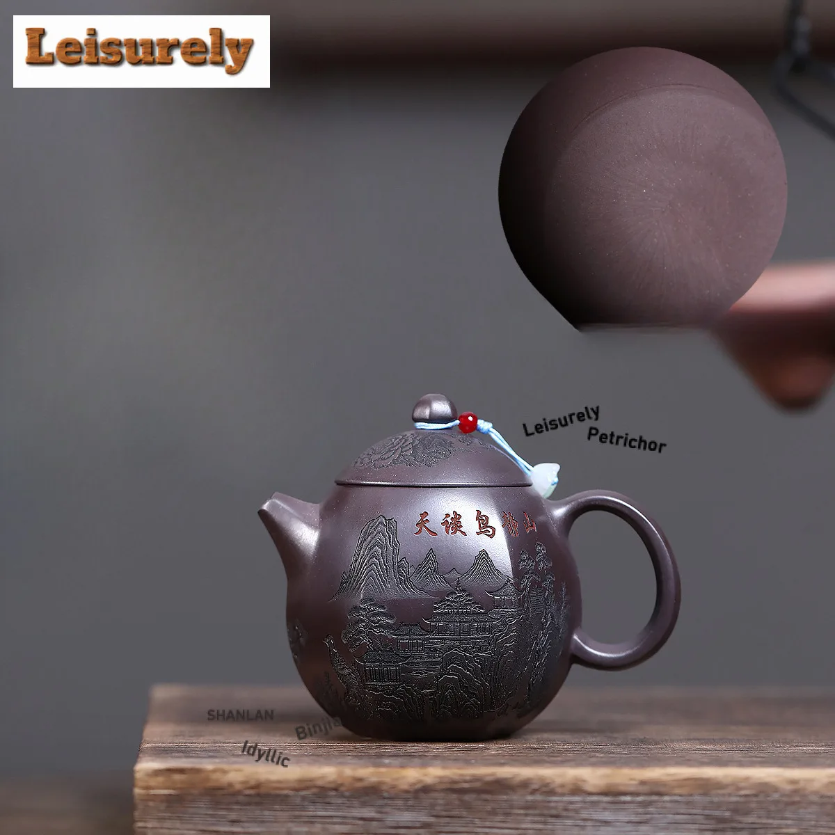 

230ml Handmade Yixing Purple Clay Teapots Handmade Hexagonal Pot Raw Ore Dragon's Blood Sand Kettle Chinese Zisha Tea Set Craft