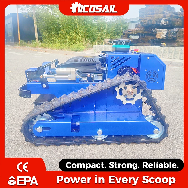 

Nicosail EPA Approved Customizable Remote Start Lawn Mower QL600 20-150mm Cutting Height Man-Machine Separation