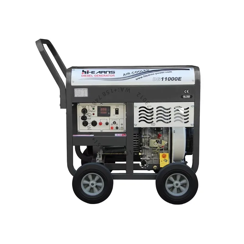 

Chinese brands 8KW 198FA Engine Portable die sel Generator Hot Sale DG11000E