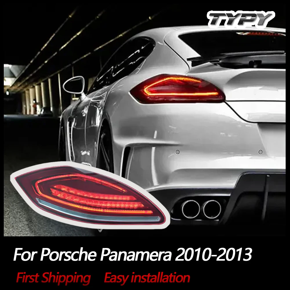 

Полностью светодиодные фонари для Porsche Panamera 2010 2011 2012 2013, задний фонарь, автоаксессуары, последовательный указатель поворота