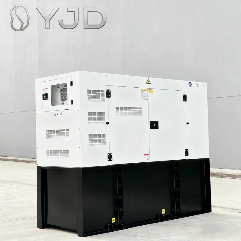 DYJD WELLPOWER Home Use High Fuel Tank 15kW 15kVA Single Phase Silent Diesel Generator 404D-22G CE Certified 1 Year Warranty