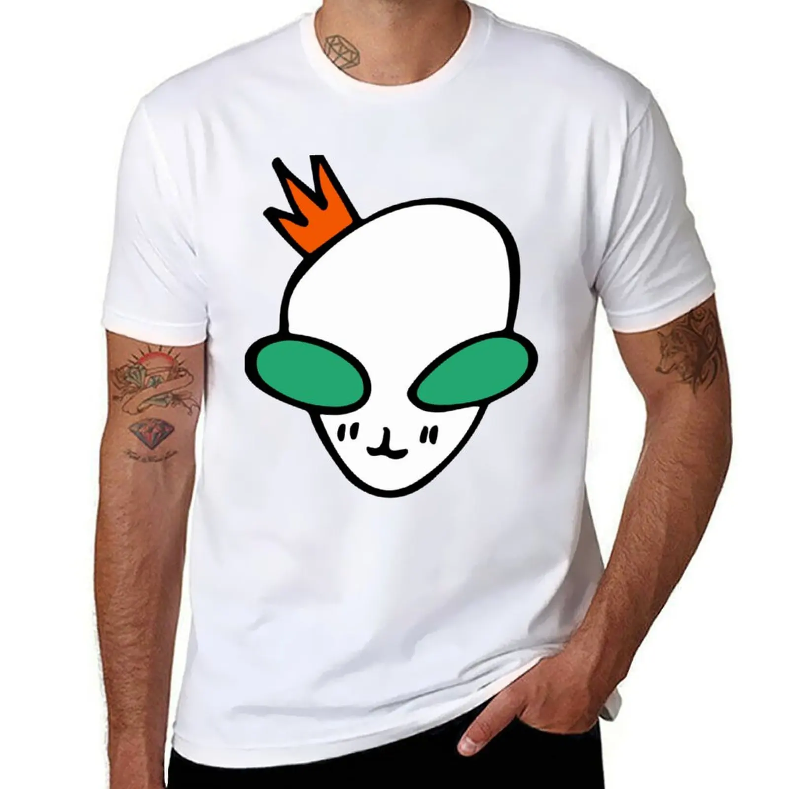 

Alien Kim Hyun Joong T-Shirt Trendy Print Short Sleeve T-Shirt