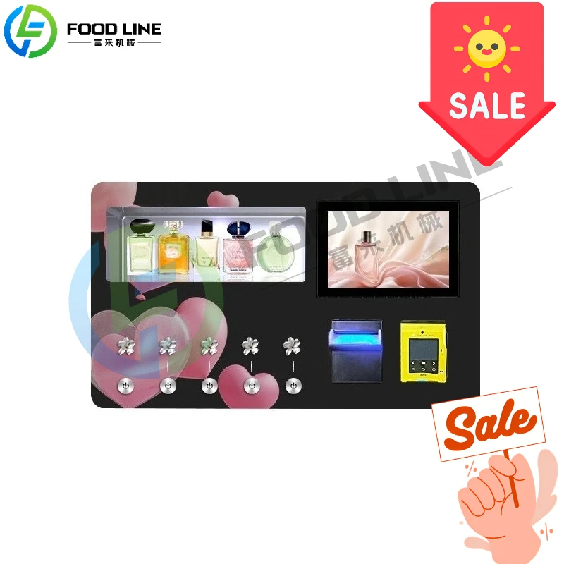 

Smart Fragrance Vending Machine Touch Screen Perfume Dispenser for Department Stores Boutiques Luxury Hotels