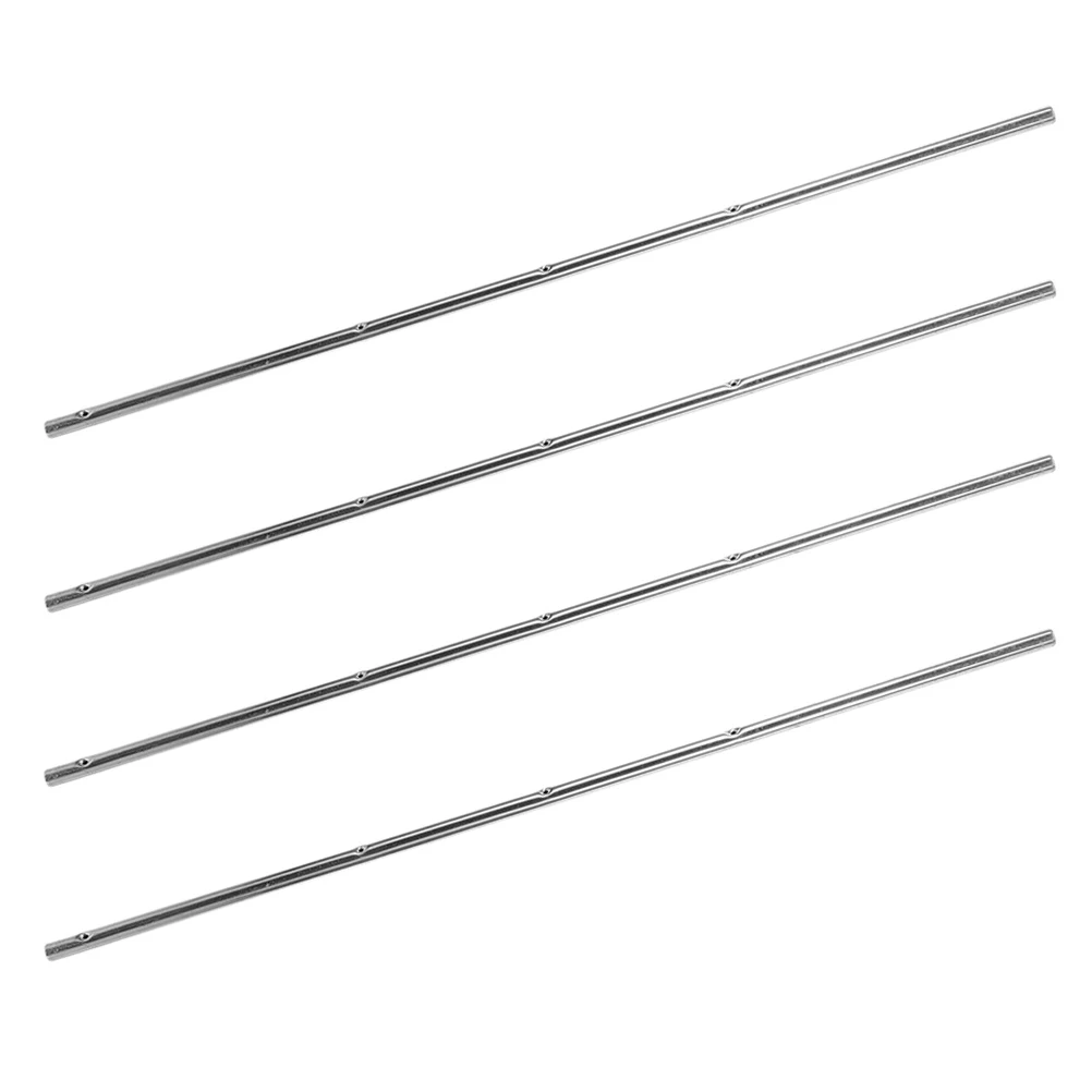 

4Pcs Heavy Duty Metal Foosball Rods Table Soccer Replaceable Foosball Table Parts Soccer Accessories Agility Poles