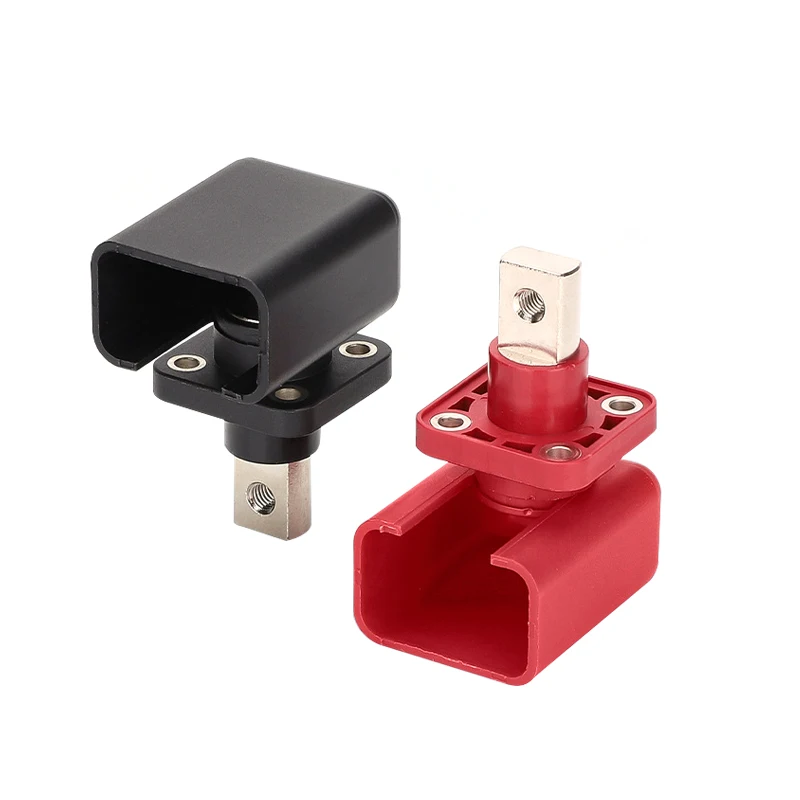 

5pcs Connector Stacked Spiral Terminal 200A Battery Connector for Automotive Lithium Energy Storage, Rated At 600 Volts AC