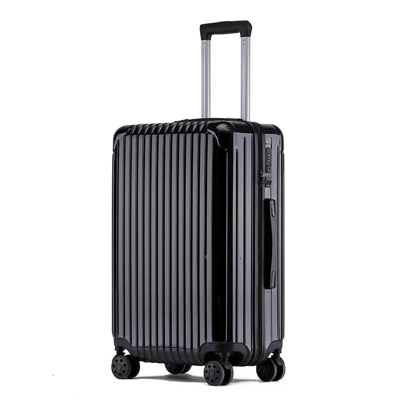 

Lightweight Women's 20-Inch Lage Carry-On Suitcase with Combination Lo And 360-Deee Wheels ABS PC Material Hard ell