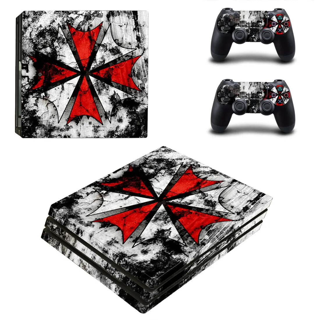 Nuevo PS4 Pro pegatina de piel calcomanías cubierta para PS4 Pro consola y controlador pieles vinilo