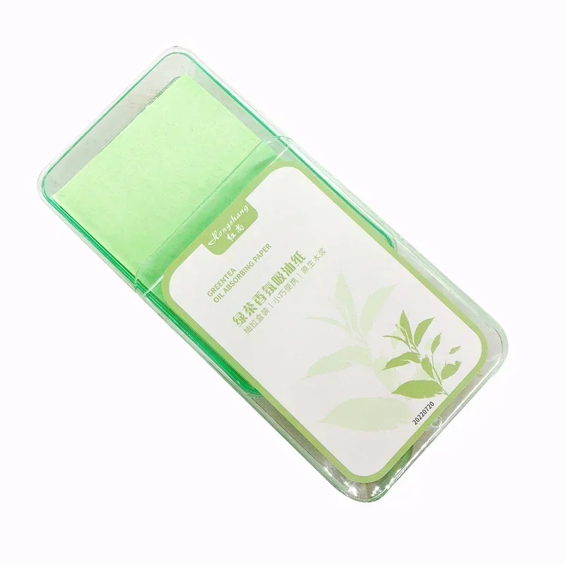 300 pezzi di carta assorbente per l'olio per il viso salviette per il controllo dell'olio estivo foglio assorbente carta grassa pulizia del viso strumento per il trucco assorbente per l'olio per il viso