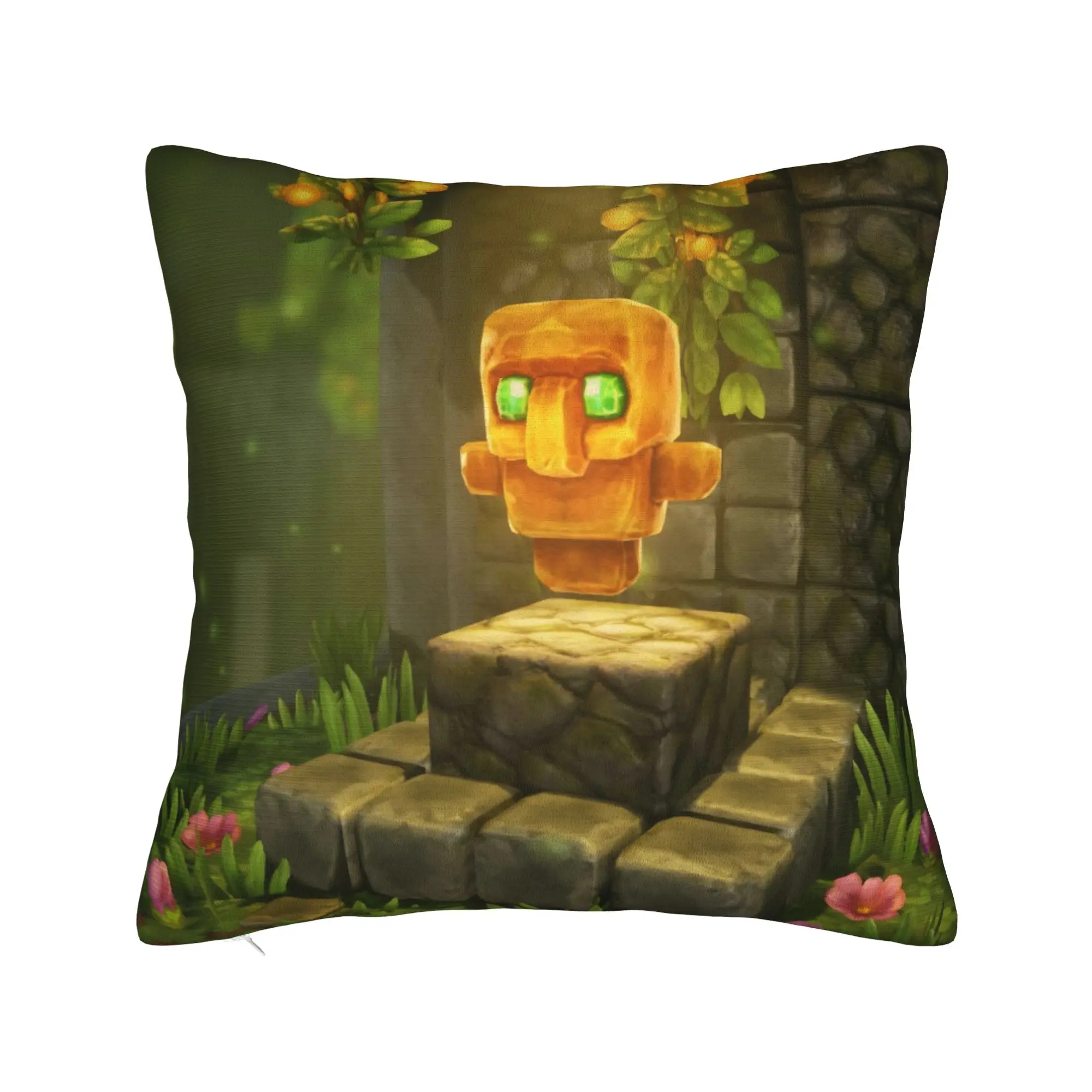 Totem of Undying Game Square Pillow Cases Gaming Cartoon Cushion Covers Custom Polyester Decor Pillowcase for Home 40x40cm