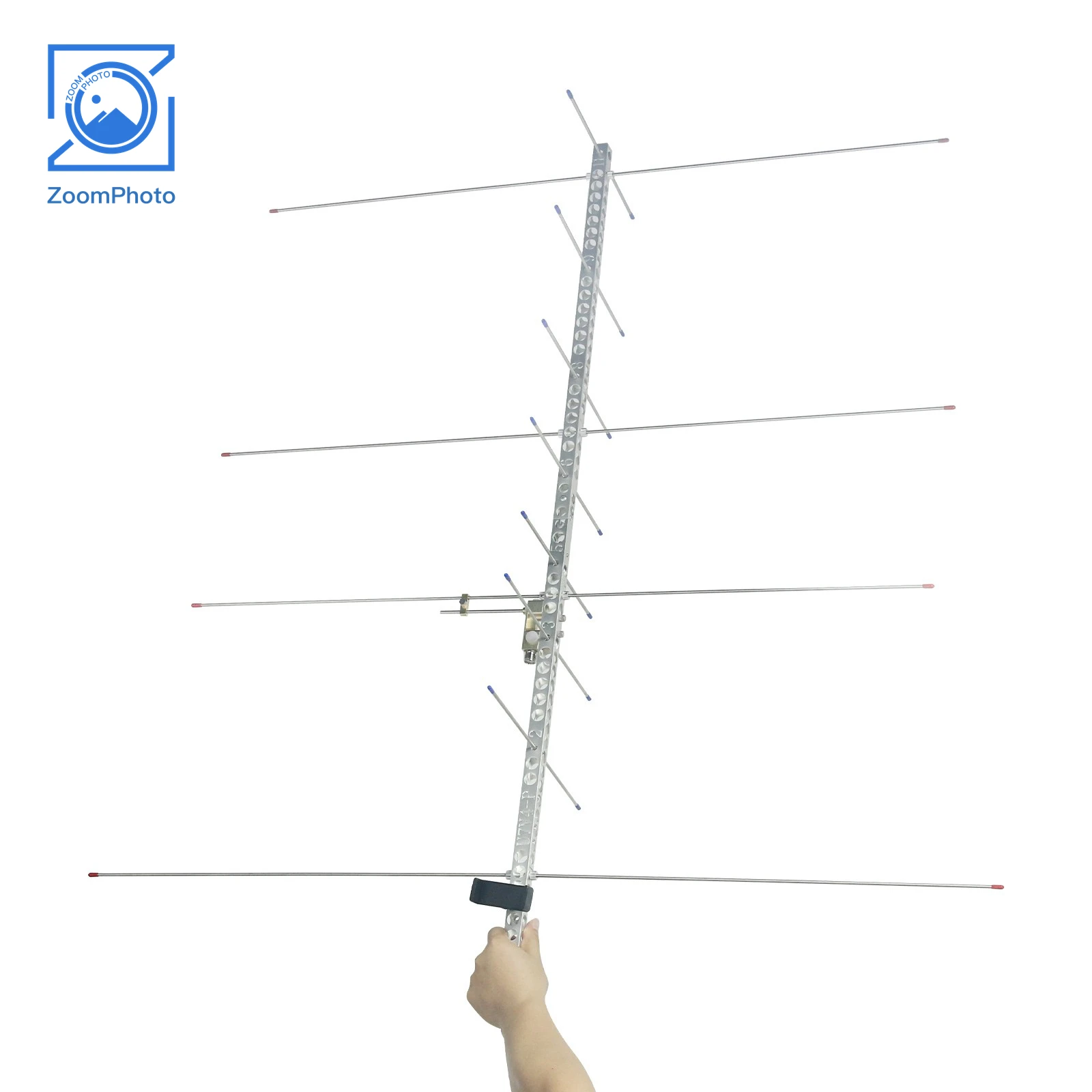 HamGeek GH-U7V4-P Adjustable Dual Band Yagi Antenna VHF UHF 145/435MHz for Satellite Ham Radio