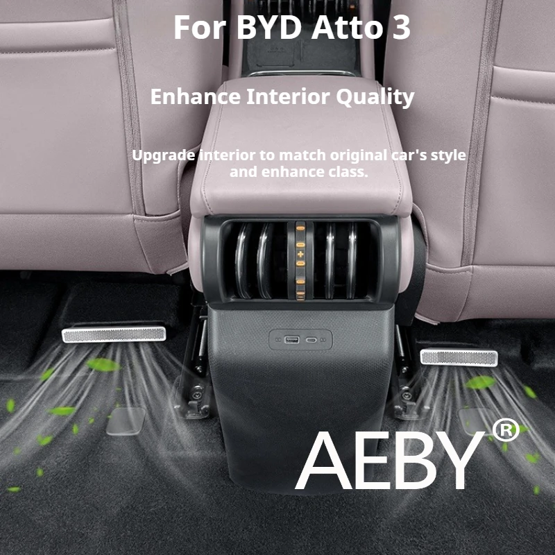 

AEBY For BYD Atto 3 Smart Driving Edition 2022-2025 Universal Dust Proof Grille Protector, Under Seat Air Vent, Car Care