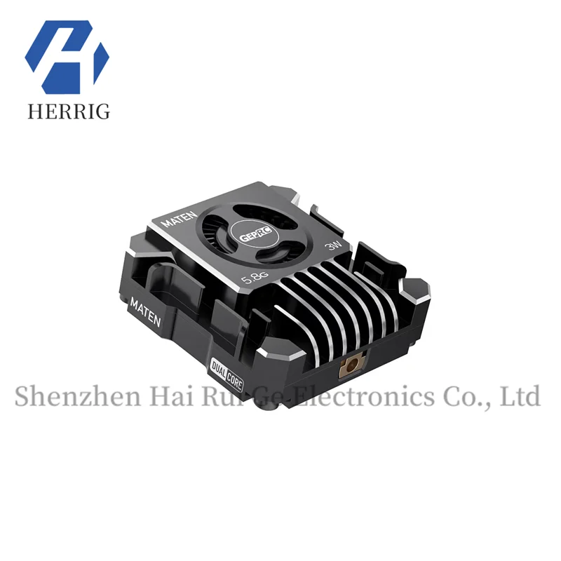 

GEPRC MATEN 5.8G 3W VTX PRO Video Transmitter, Suitable for Long-Distance Flying, Strong Heat Dissipation