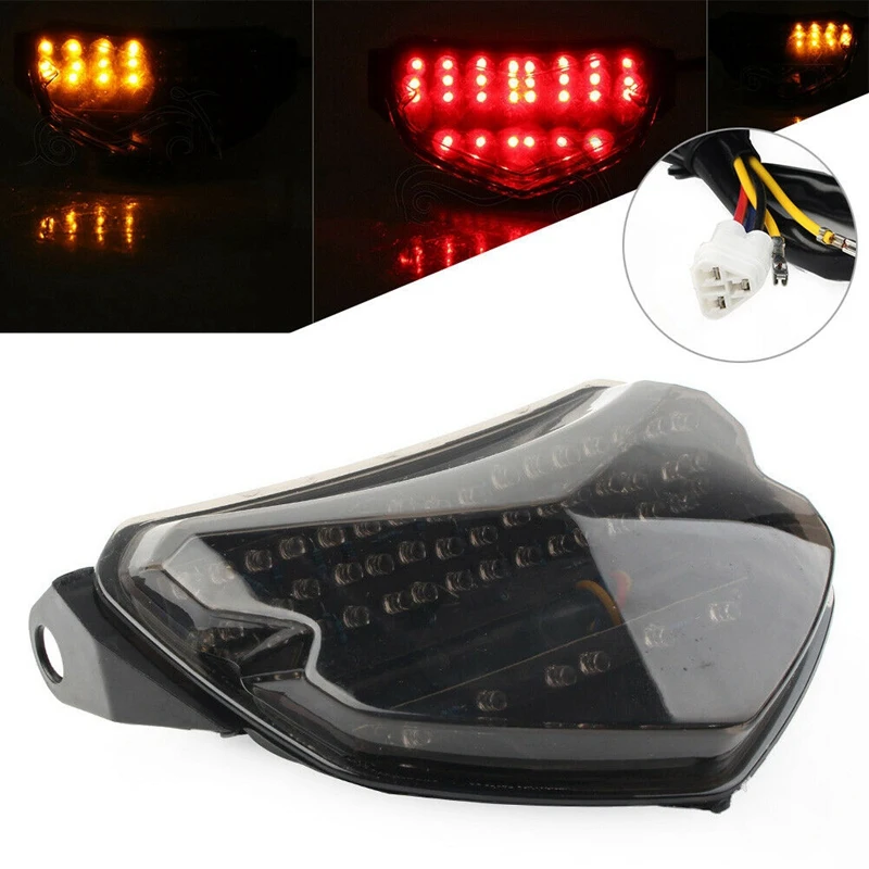 Motorcycle LED Rear Turn Signal Tail Stop Light Lamp Integrated For Suzuki GSXR600 GSXR750 GSXR 600 750 K4 2004 2005