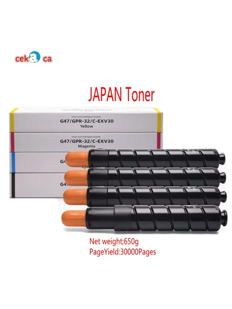 Neuer großhandel japan entwickler für canon ir adv c5030 c5035 c5235 c5240 NPG-46 gpr 31 C-EXV-29 toner bild