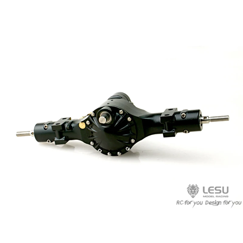 LESU Metal Rear Axle Differential Lock Q-9018 for 1/14 Tamiyaya RC Tractor Truck Radio Controlled Electric Car Model Toy TH02057