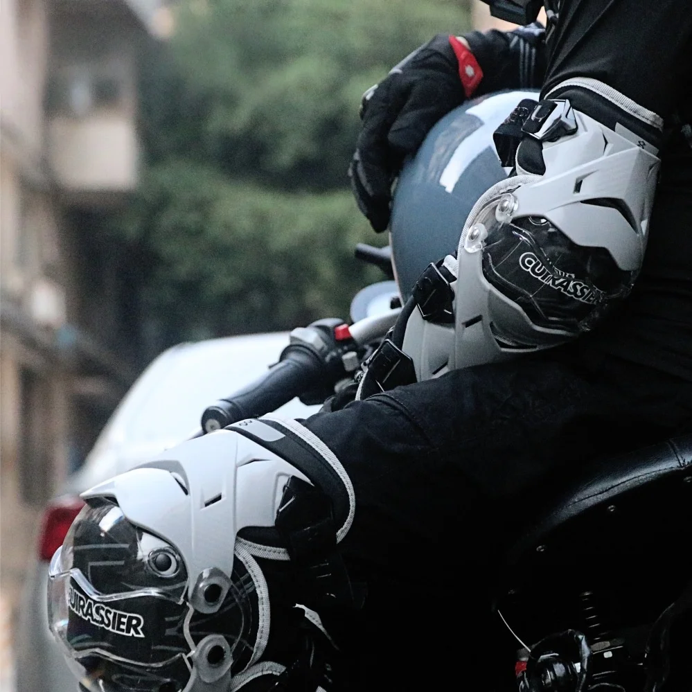 

Motorcycle Riding Gear Protective Equipment Windproof Off-Road Cycling Knee Pads Leg Armor Full Set Anti-Fall Armor for Riders
