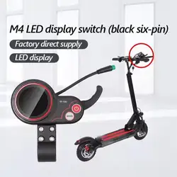 TF-100 Electric Scooter Dashboard Display 5-pin/6-pin  36V/48V Power Switch Handlebar Bicycle Accelerator Controller Accessories