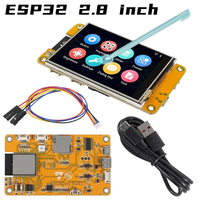 ESP32 MCU 2.8 Inch Smart Display for Arduino LVGL WIFI Bluetooth Touch WROOM 240*320 Screen LCD TFT Module