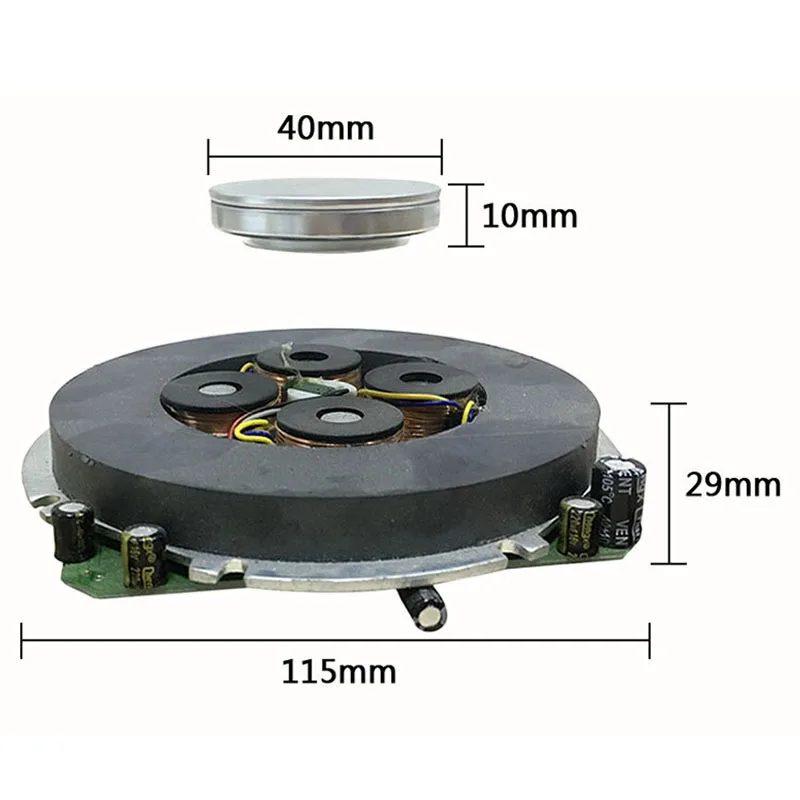 DIY Auto Lift lewitation Hcnt Patent 200G automatycznie lewitacji magnetycznej zestaw modułów unosić wszystko/lewitacja zestaw magnetyczny