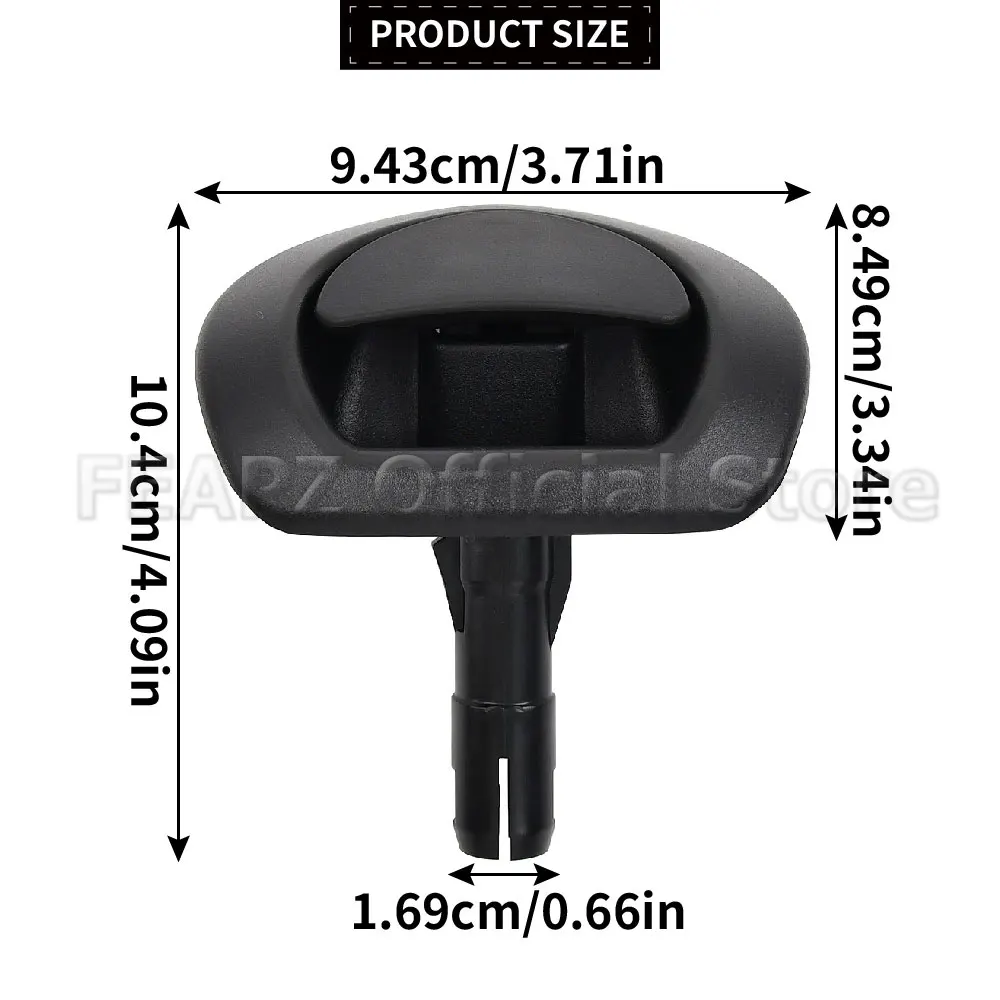 1086610 XS61B62762AA For Ford Fiesta Mk4 Mk5 Ka Mk1 Puma 1996-2008 1/2PCS Front Seat Back Tipping Handle Replacement Part view 2