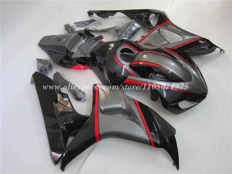 

4Gifts New ABS Motorcycle Fairings Kit Fit For HONDA CBR1000RR 2006 2007 06 07 Bodywork Set Custom Red Black Grey