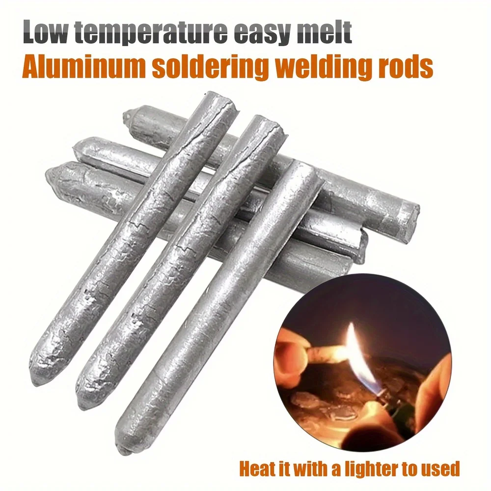 Low Temperature Easy Melt Welding Rods For Copper Iron Stainless Steel Soldering Aluminum Repairing Holes Solder Rod Agent Kits