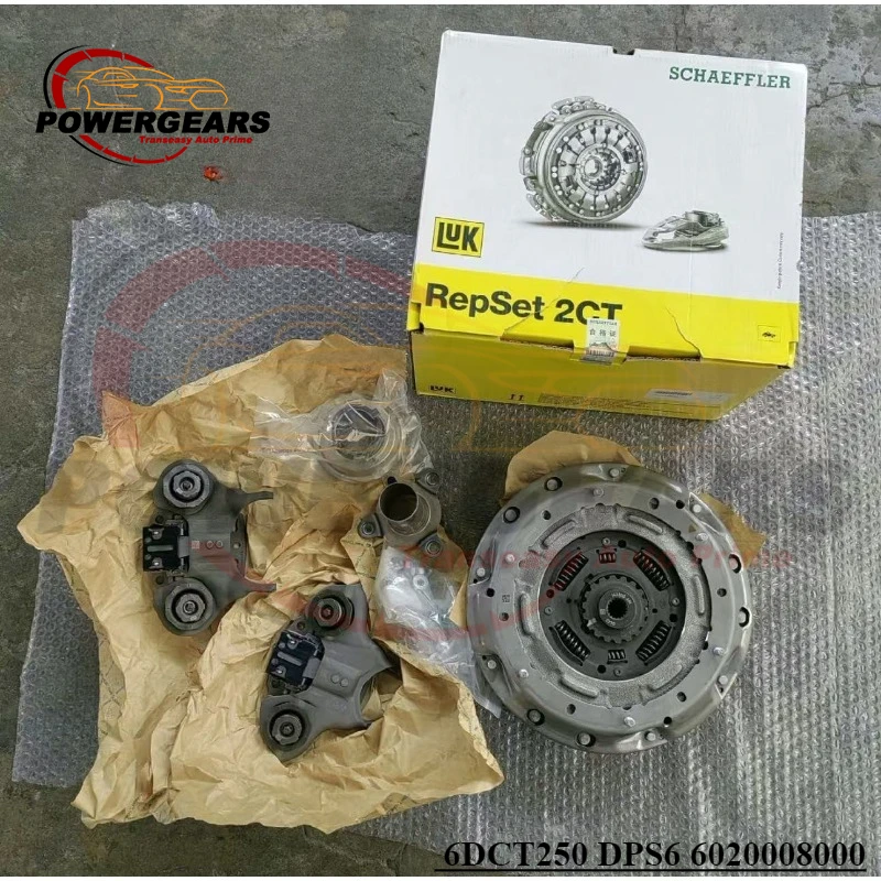 

LUK New 6DCT250 DPS6 6020008000 Transmission Dual Clutch With Fork Suit For FORD FOCUS 1.6L 2.0L 11-18