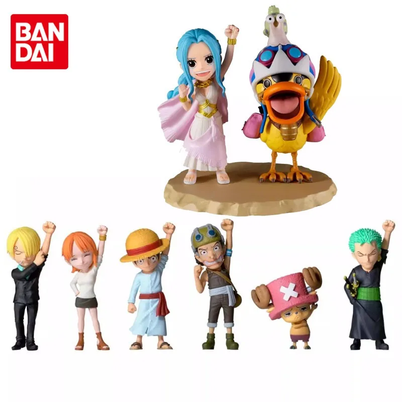 Bandai Original ONE PIECE WCF Storyline Nefertari D. Vivi Karoo Anime Action Figures Toys for Boys Girls Kids Gift