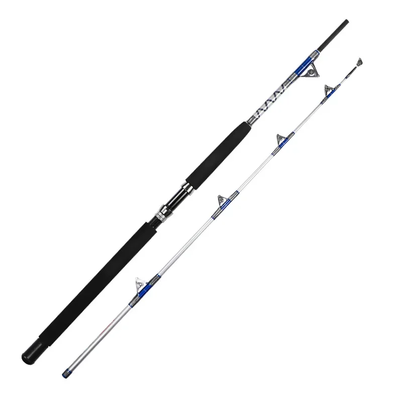 Imagem -05 - Mavllos-desper Tuna Grouper Spinning Rod Guia de Superhard Carbon Vara de Pesca de Água Salgada Lure 1.98m 2.1m 200800g Aço Inoxidável