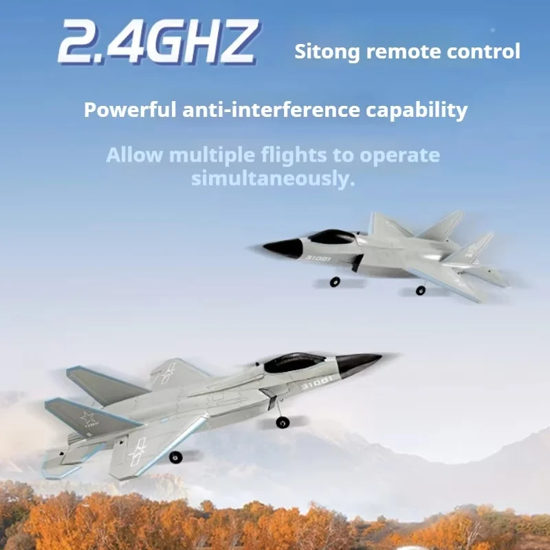 Nuovo Fx9631 Grande Culvert J35 Fighter Telecomando Brushless Materiale in schiuma Resistente alla caduta Aereo ad ala fissa Modello di aereo