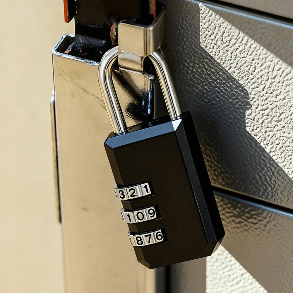 Small Combination Padlocks For Travel Compact Lightweight Design For Travel Suitcase