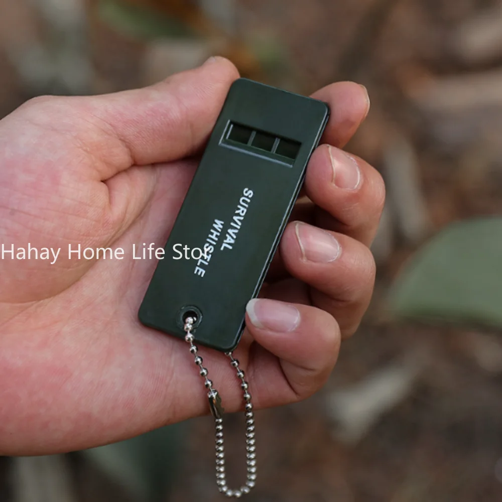 1Pcs High Decibel Survival Whistle Portable Outdoor Multiple Audio Whistle Camping Emergency Hiking Accessories edc Tool