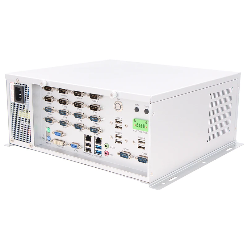 New Industrial Embedded Minicomputer 16GB RAM ATX Intels 4th Gen Core I7/i5/i3 CPU (LGA1150) Linux Industrial Chassis