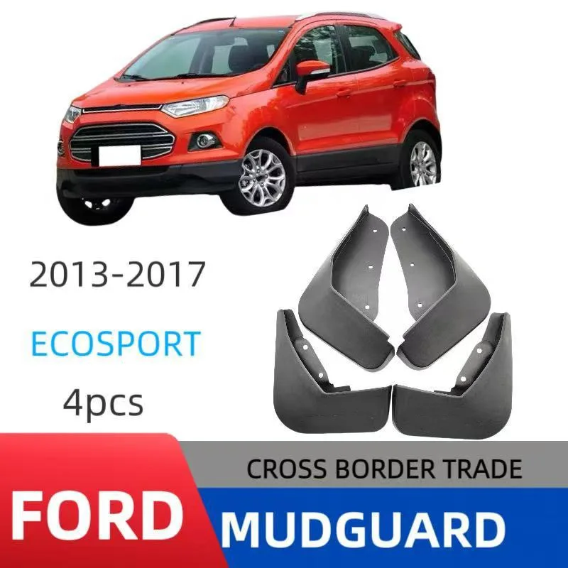 

For Ecosport 2013-2017 Car Mudguards Cover Front and Rear Parts Splash Proof Cars Mudguard Mud Flaps Wheel Guards Accessories