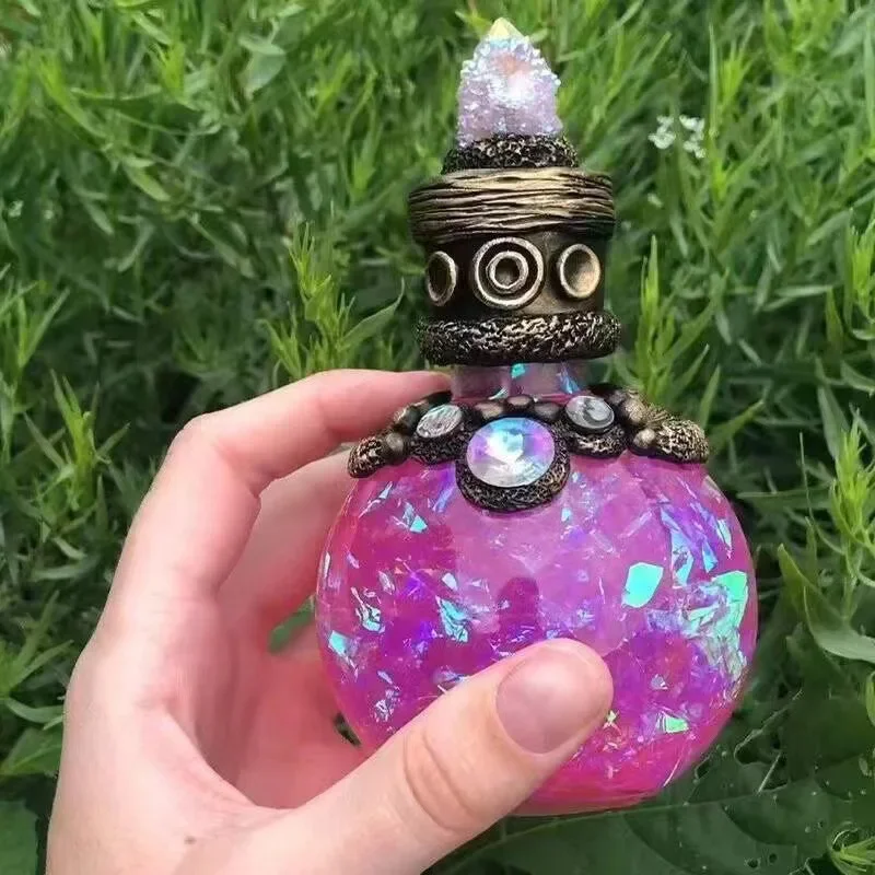 Magic Potion Bottle Decoration Ornament Home Garden Design Resin Handicraft Decoration Creative Ornament