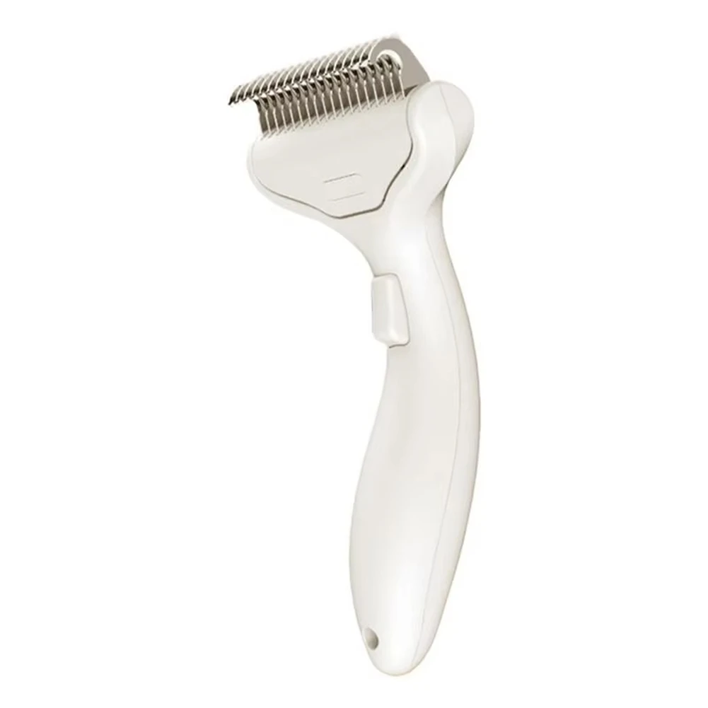 BHBL Dematting Comb for Cats Curved Deshedding Grooming Supplies for Dogs and Cats Widened Cutters Skin Friendly Deshedding