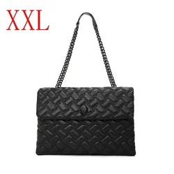 2024 New Large Size Luxury Women's Bag Diamond Chain Messenger Bag UK London Design Eagle Bird Head Shoulder Bag Large Capacity