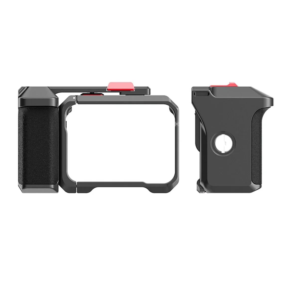 For Pro 2 Street Photo Grip with Ergonomic Handle 1/4Inch Quick Release Extension Cage