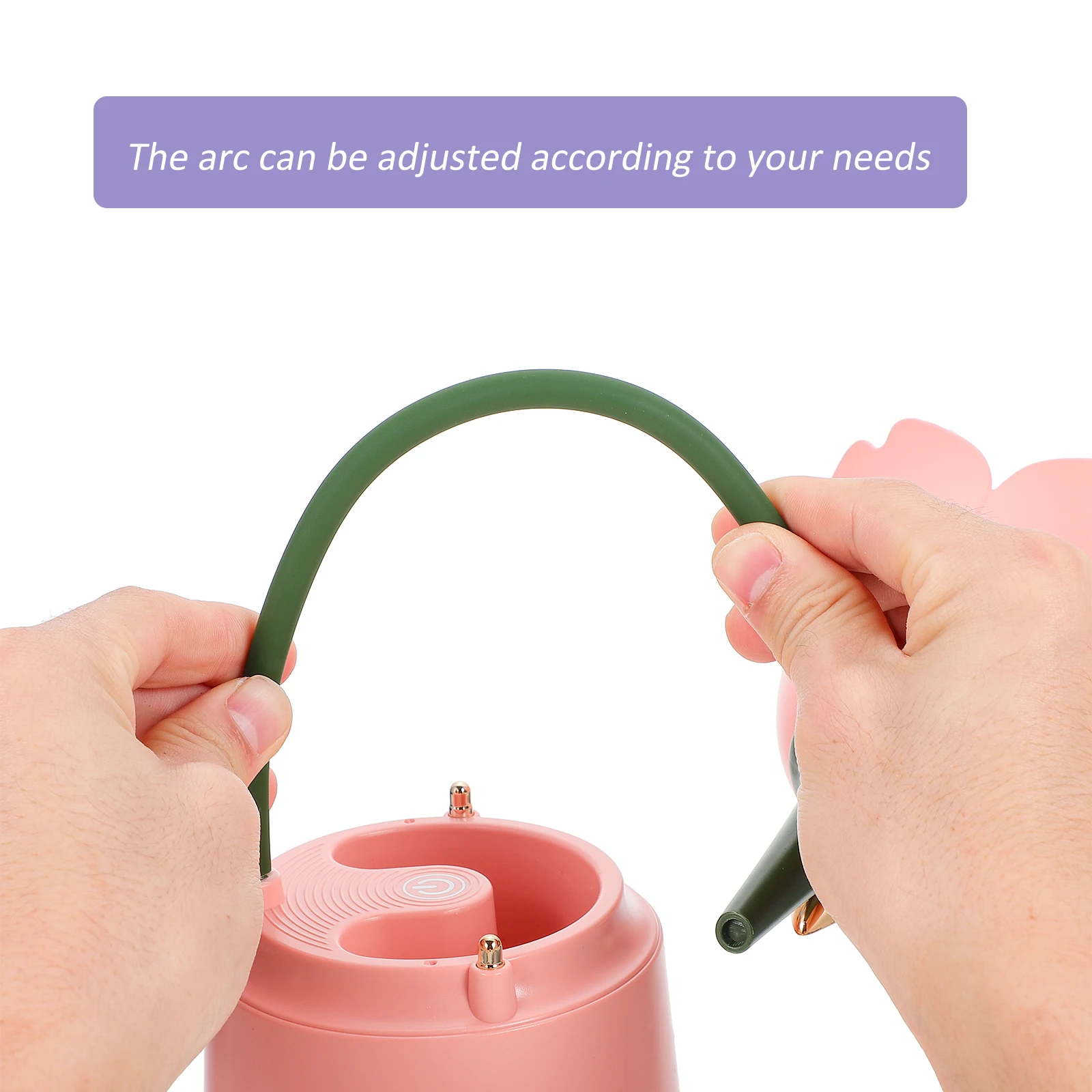 

1 Set Rechargeable Eye Protection Desk Lamp Adjustable Angle Modern Design For Dorm Study Room Home Use Pen Holder Function