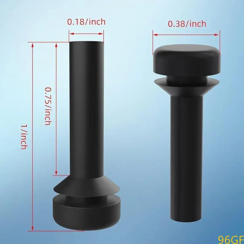 96GF 6/10/12/24Pcs WB02X24790 Grate Rubber Feet for GE Stove Replacement Gas