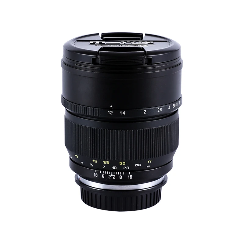 

Zhongyi Optics 85 мм F1.2 объектив полнокадровый объектив с ручной фокусировкой для камер Nikon Z/F Sony E Canon EF/RF Fuji GFX Pentax KA L