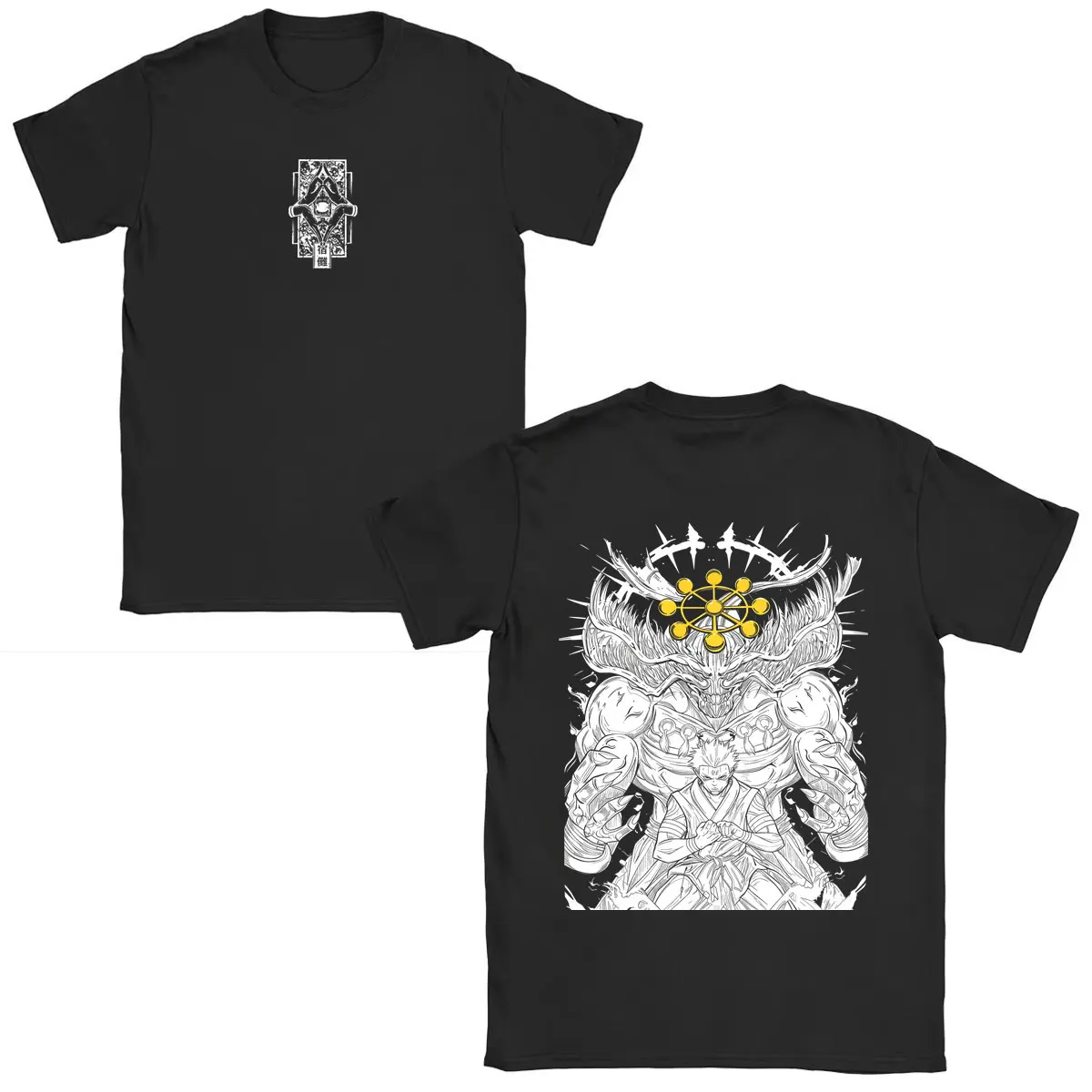 Anime Jujutsu Kaisen Fushiguro Megumi Makora Merch T Shirts Men Women Casual Vintage T-shirt Tops Male Manga Cosplay Streetwear