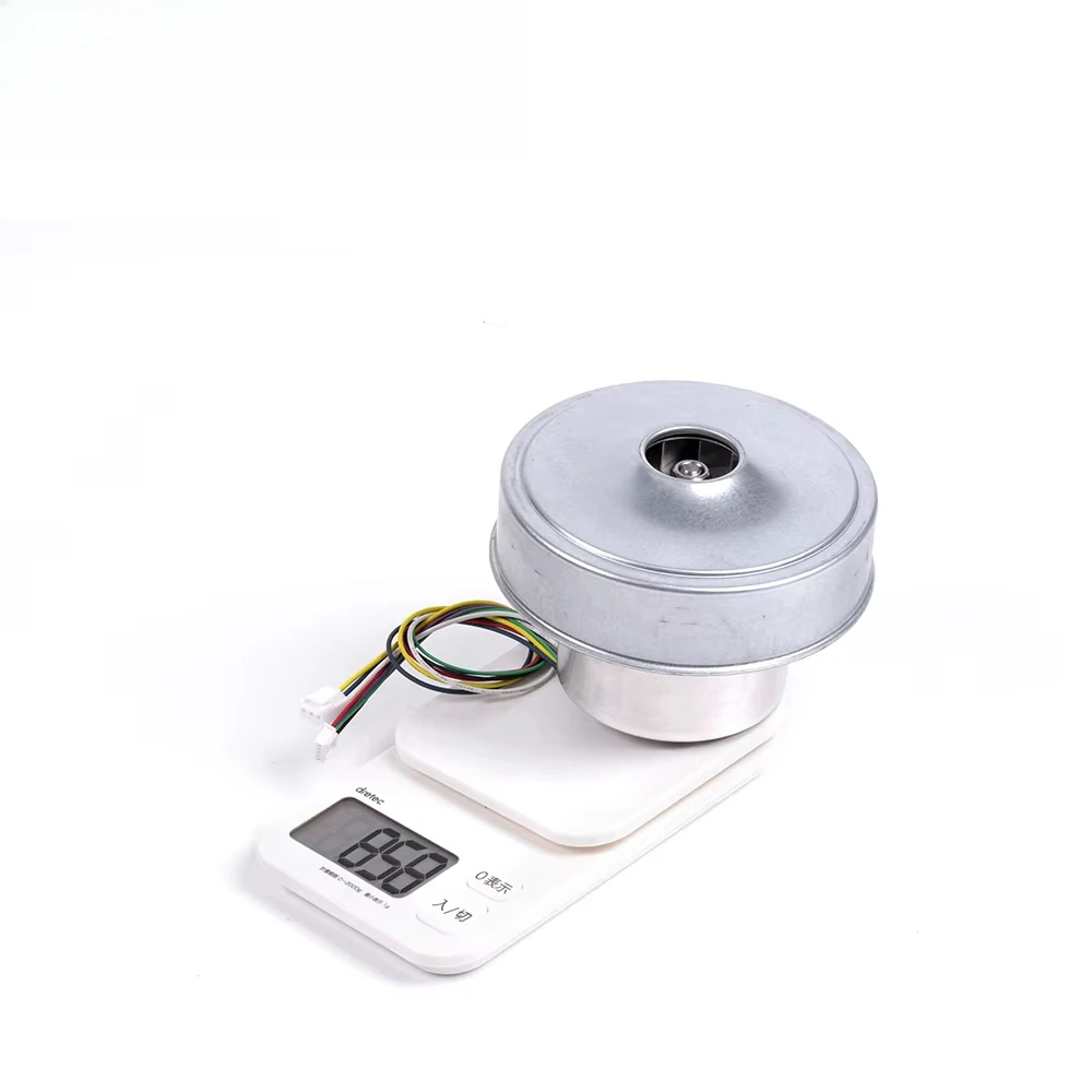 High pressure 130mm radial dust removal motor centrifugal fan DC blower exhaust respirator belt