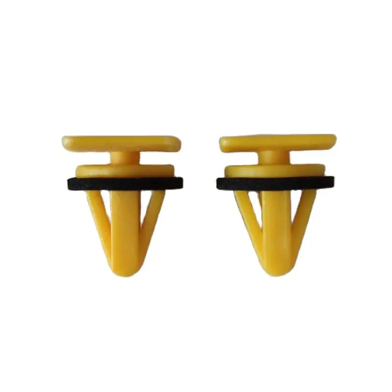 20Pcs Yellow Plastic Trim Clips Side Skirts & Sill Mouldings Fastener For Kia Hyundai 87756-4A000